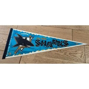 San‎ Jose Sharks National Hockey League NHL Pennant WingCraft Made in USA